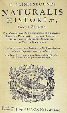 Naturalis Historia ed. 1669