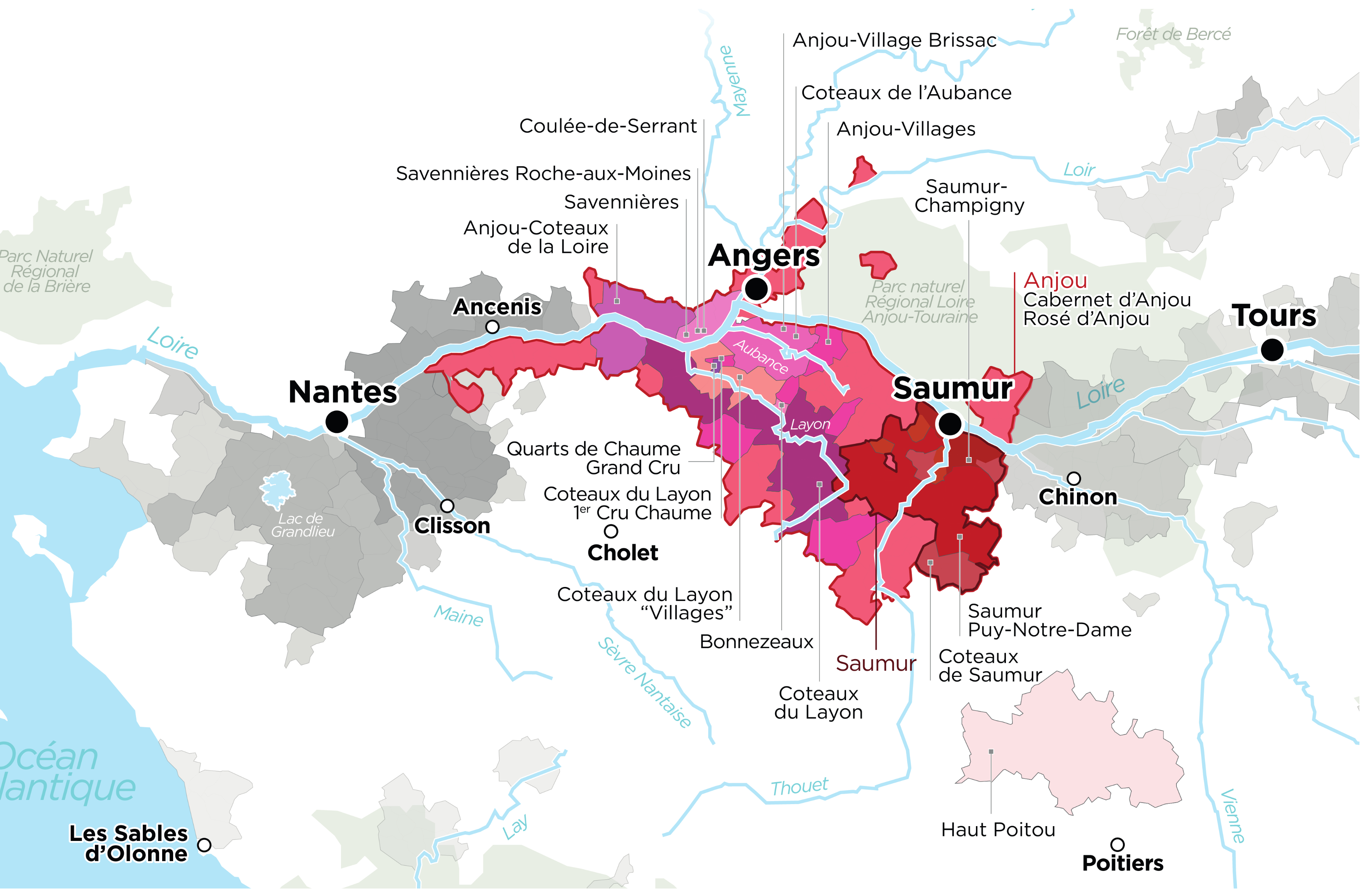 Viaggio in Val de Loire seconda parte, sottozona Anjou Saumur